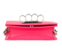 Four-Ring Mini Chain Bag, top view